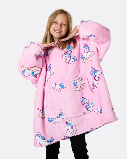 Kids' Unicorn HappyHoodie for Comfortable Lounging
