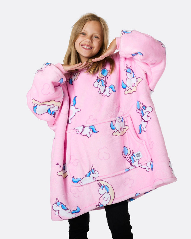 Kids' Unicorn HappyHoodie for Comfortable Lounging