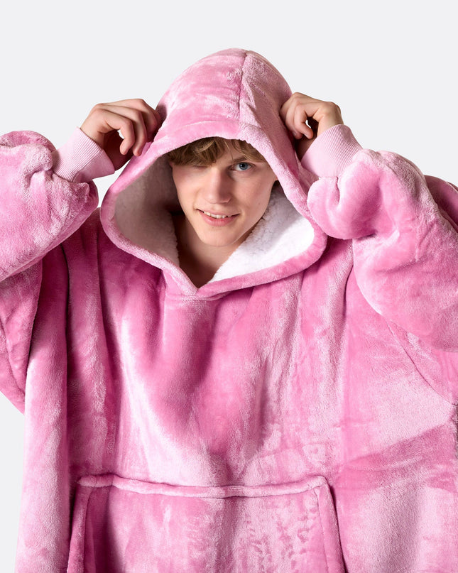 Pink HappyHoodie