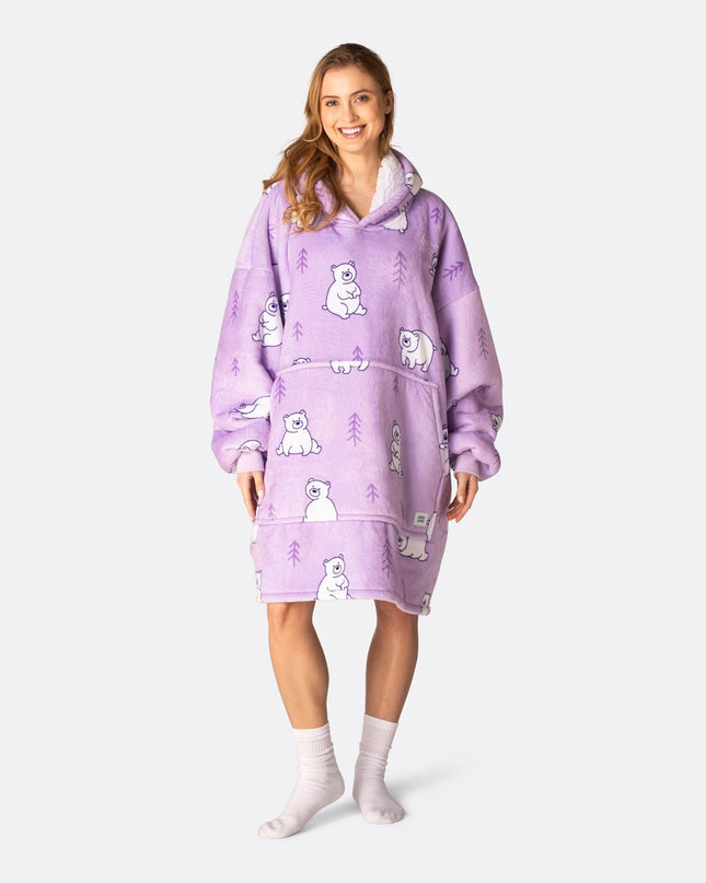 HappyHoodie Polar Bear for Cozy Loungewear