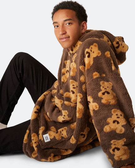 Dark Teddy HappyHoodie for Ultimate Comfort