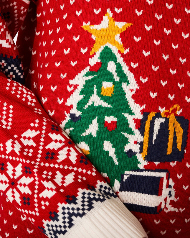 Women's Retro Christmas Sweater