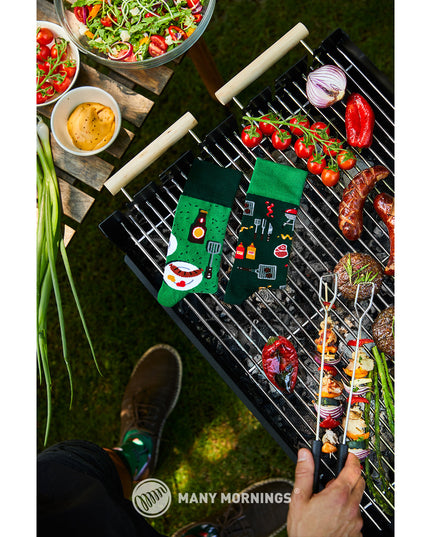 BBQ Christmas Fun Socks for Everyone