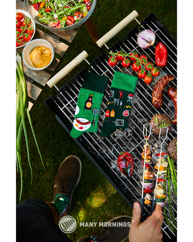 BBQ Christmas Fun Socks for Everyone