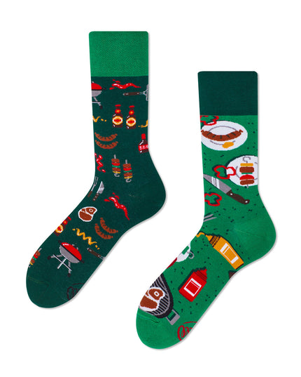 BBQ Christmas Fun Socks for Everyone
