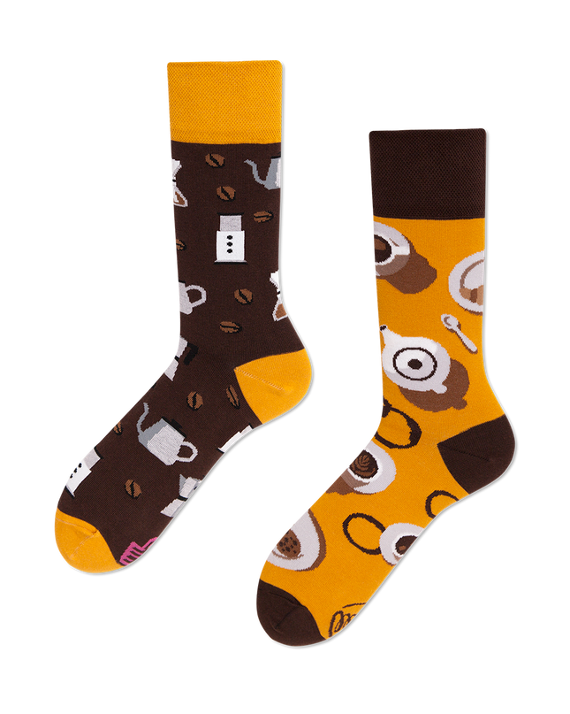 Coffee Lover Fun Socks Collection by Many Mornings