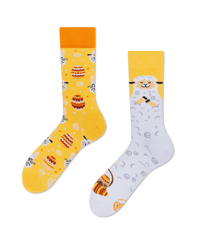 Easter Lamb Fun Socks Collection by Many Mornings