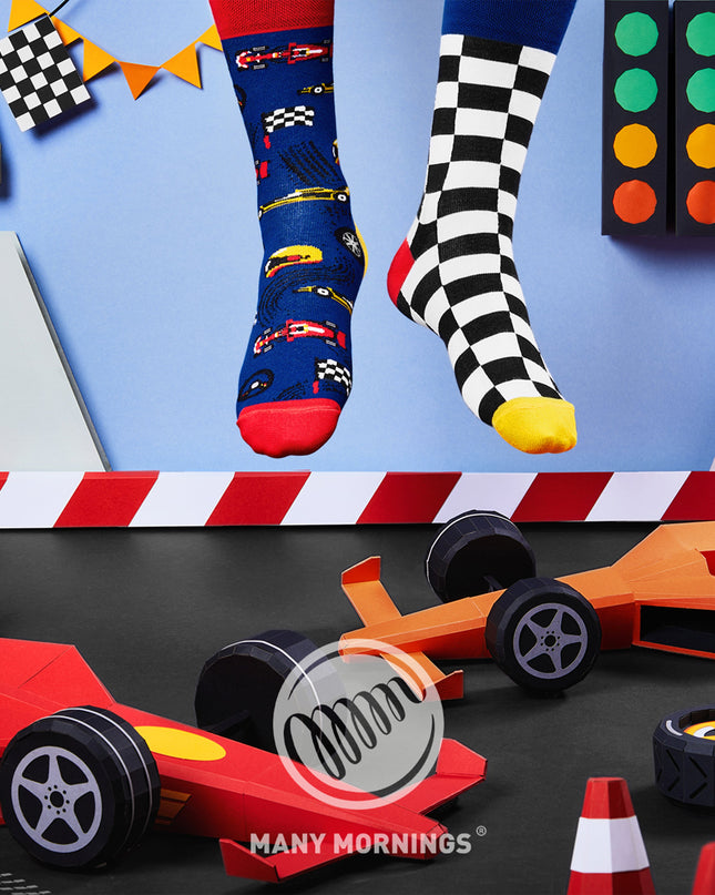 Formula Racing Fun Socks for Everyone