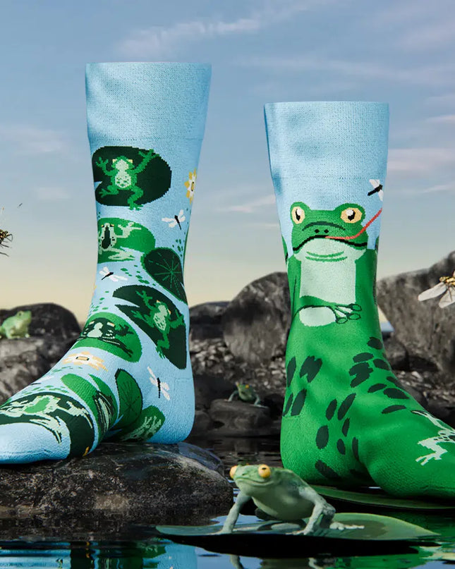 Froggy Frog Socks