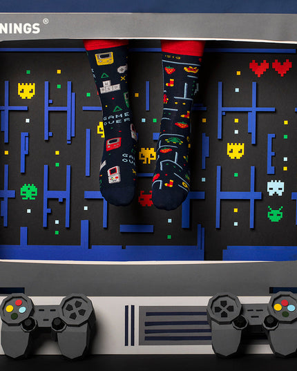 Game Over Fun Socks for All Ages