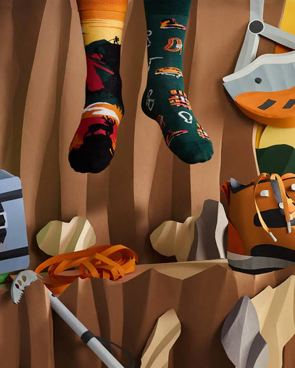Many Mornings Mountain Time Socks