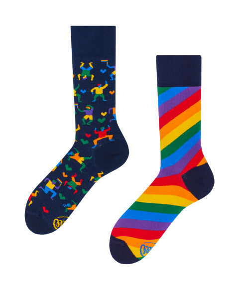 Over The Rainbow Fun Socks for All Ages