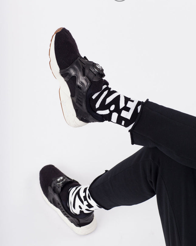 Many Mornings Zokni - Random Forms Fun Socks - Limited Edition