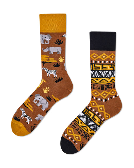 Safari Trip Fun Socks for All Ages