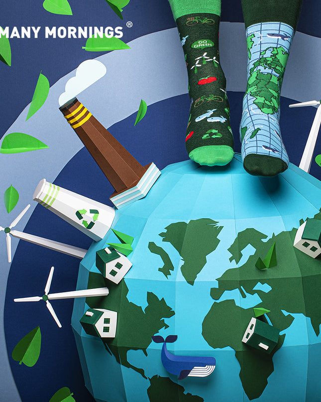 Save the Planet Fun Socks for All Ages
