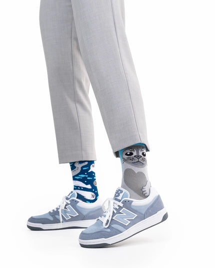 Many Mornings Save The Seals Socks