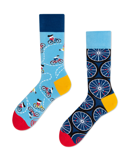 Bicycle Fun Socks Collection by Many Mornings