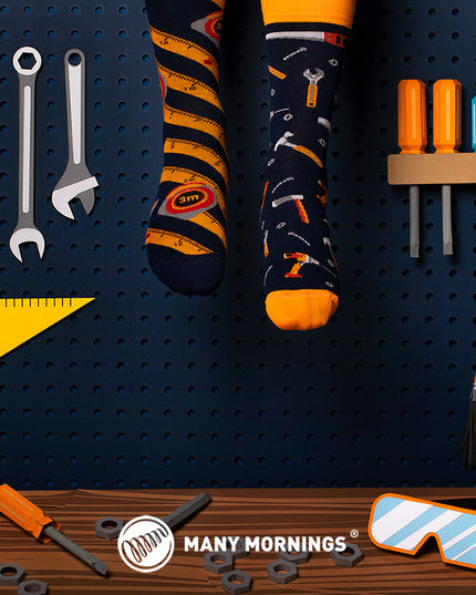 The Handyman Fun Socks Collection by Many Mornings