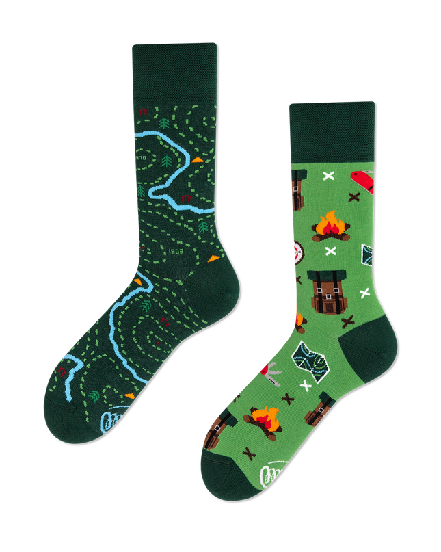 Unique Map Fun Socks Collection