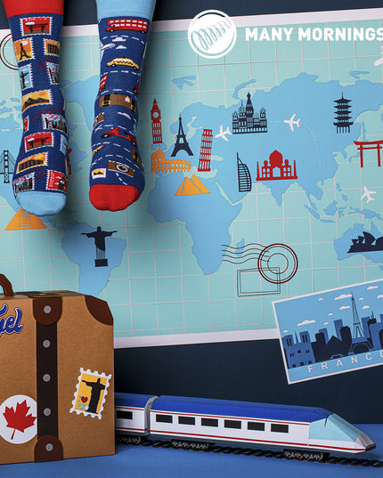 The Traveler Fun Socks for Everyone