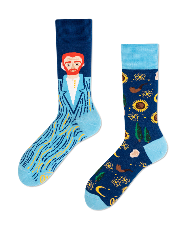 Many Mornings Zokni - True Vincent Fun Socks - Limited Edition