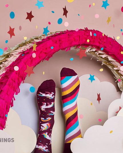 Many Mornings Zokni - The Unicorn Fun Socks Collection