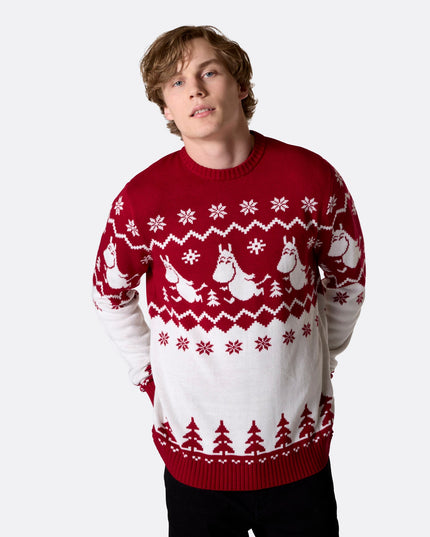 Moomin Christmas Sweater for Men - Classic Holiday Look