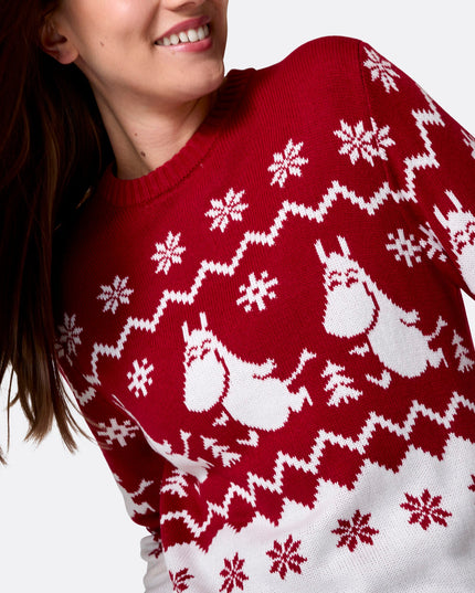 Moomin Christmas Sweater for Women - Classic Holiday Look