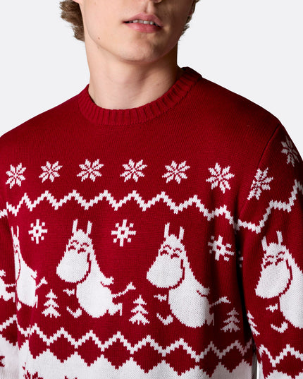Moomin Christmas Sweater for Men - Classic Holiday Look