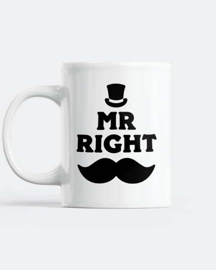 Mr Right Coffee Mug