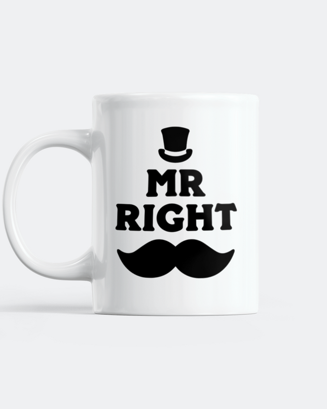 Mr Right Coffee Mug