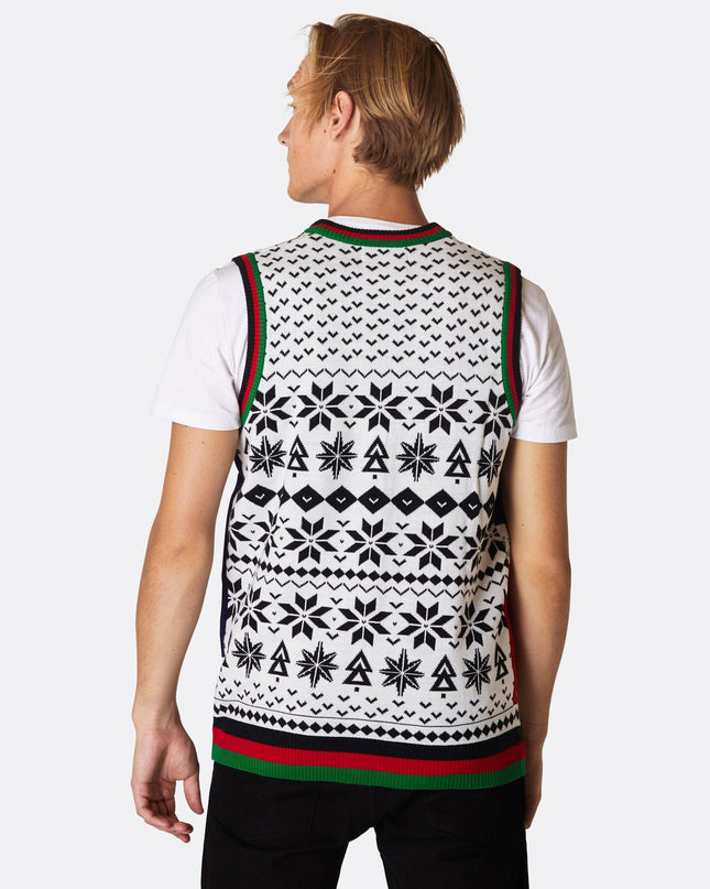 Men's Christmas Waistcoat for Classic Holiday Style