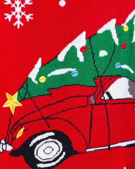 Men's Driving Home for Christmas Sweater for Holiday Cheer