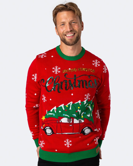 Men's Driving Home For Christmas Christmas Sweater