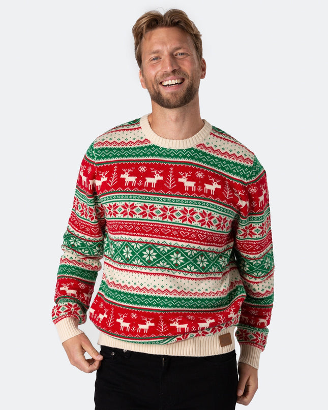 Men's Classic Knitted Christmas Sweater
