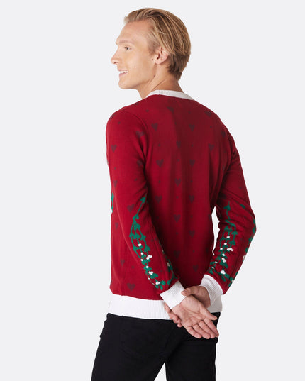 Men's Mistletoe Christmas Sweater