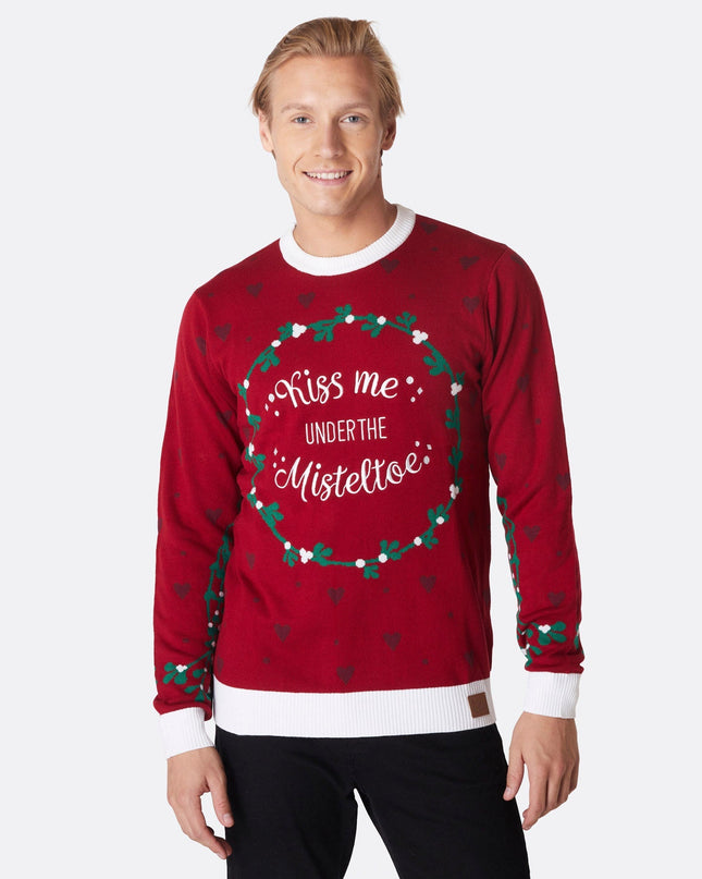 Men's Mistletoe Christmas Sweater