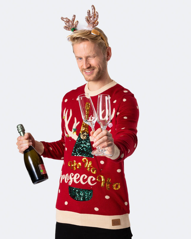 Men's Prosecco Christmas Sweater