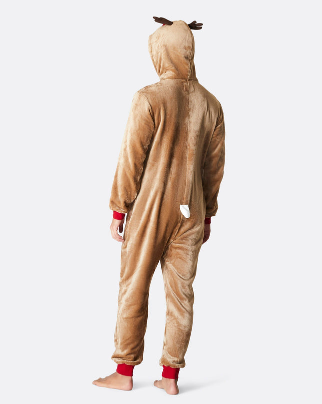 Men's Reindeer Christmas Onesie