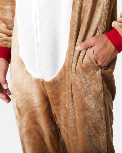 Men's Reindeer Christmas Onesie