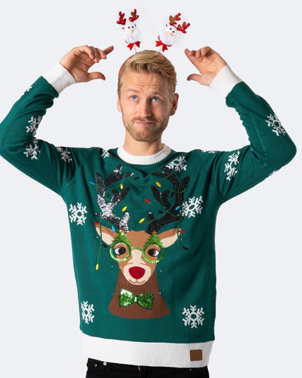 Men's Rudolf Christmas Sweater