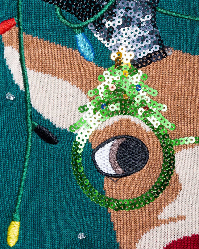 Men's Rudolf Christmas Sweater