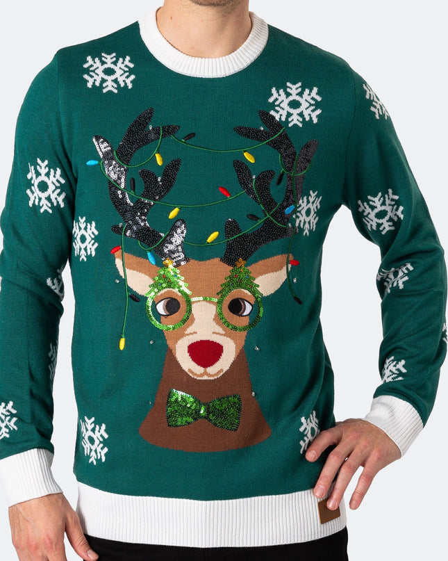 Men's Rudolf Christmas Sweater