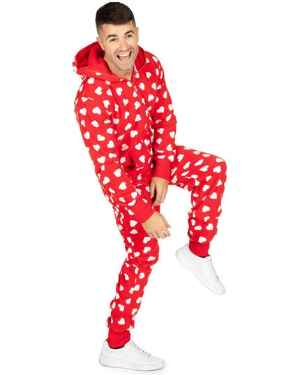 Men's Beating Hearts Jumpsuit