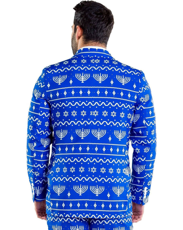 The Lit Menorah Blazer w/ Tie