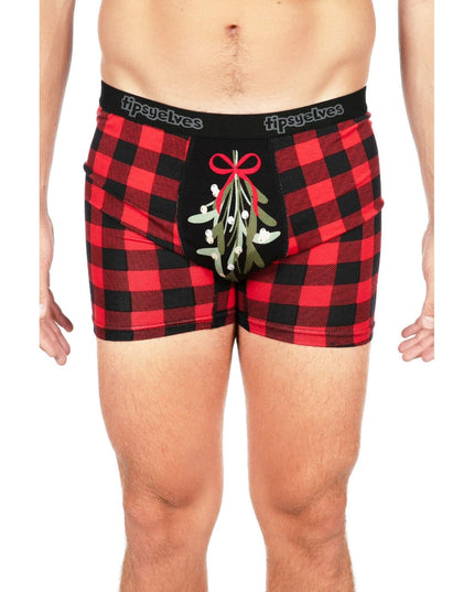 Men's Mistletoe Boxer Briefs