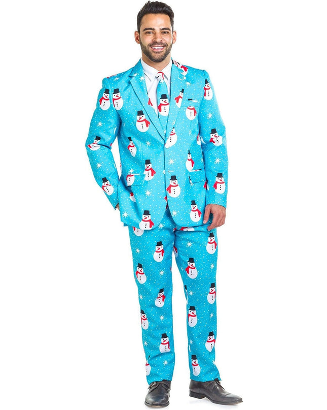 Men's Snowman is an Island Blazer w/ Tie
