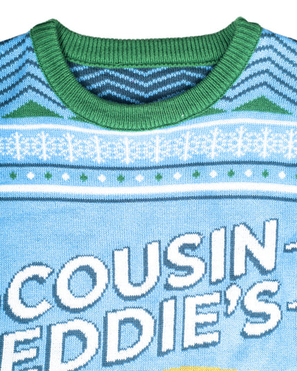 National Lampoon Christmas Vacation Blue Eddies Sweater