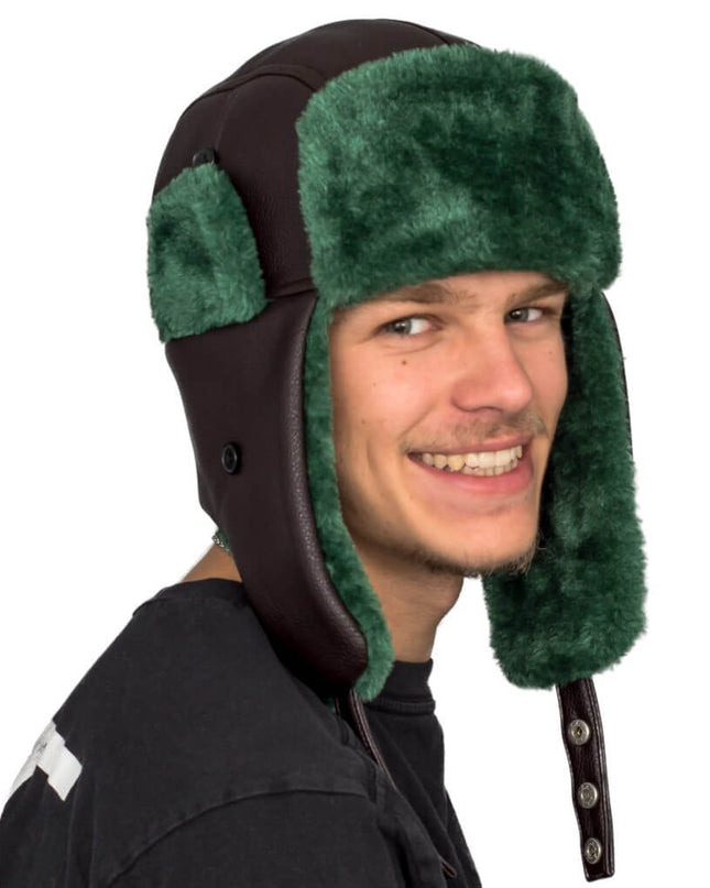 National Lampoon's Christmas Vacation Cousin Eddie Faux Fur Hat