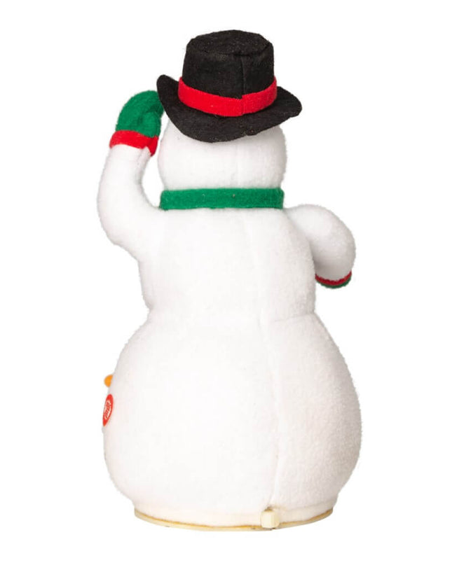 Naughty Happy Snowman Animated Plush Toy